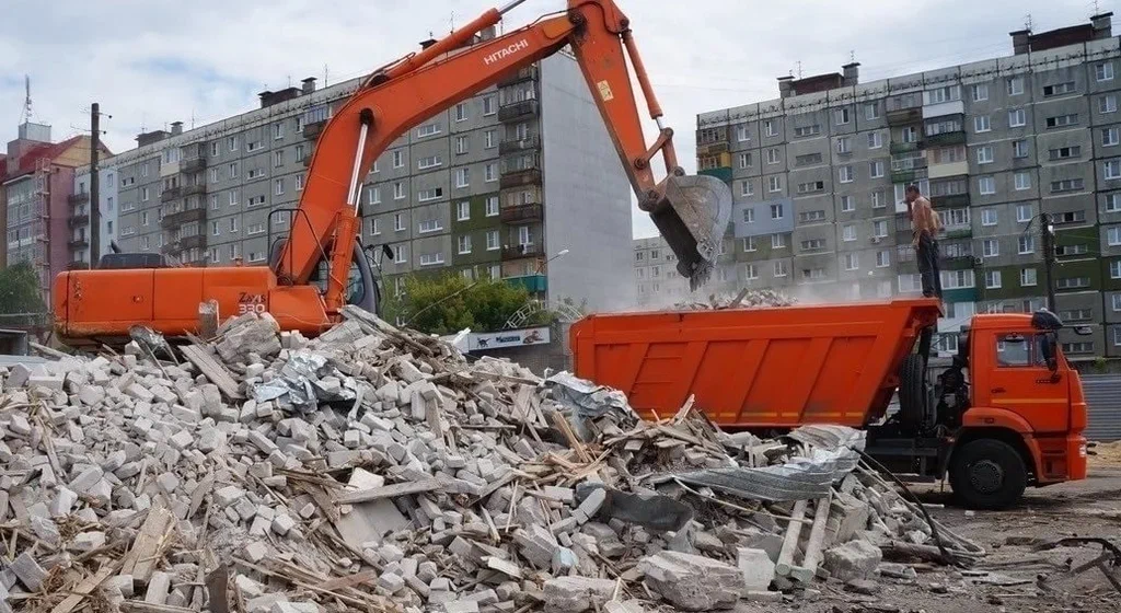 Профессиональный вывоз строительного мусора в Черняховске в октябре
