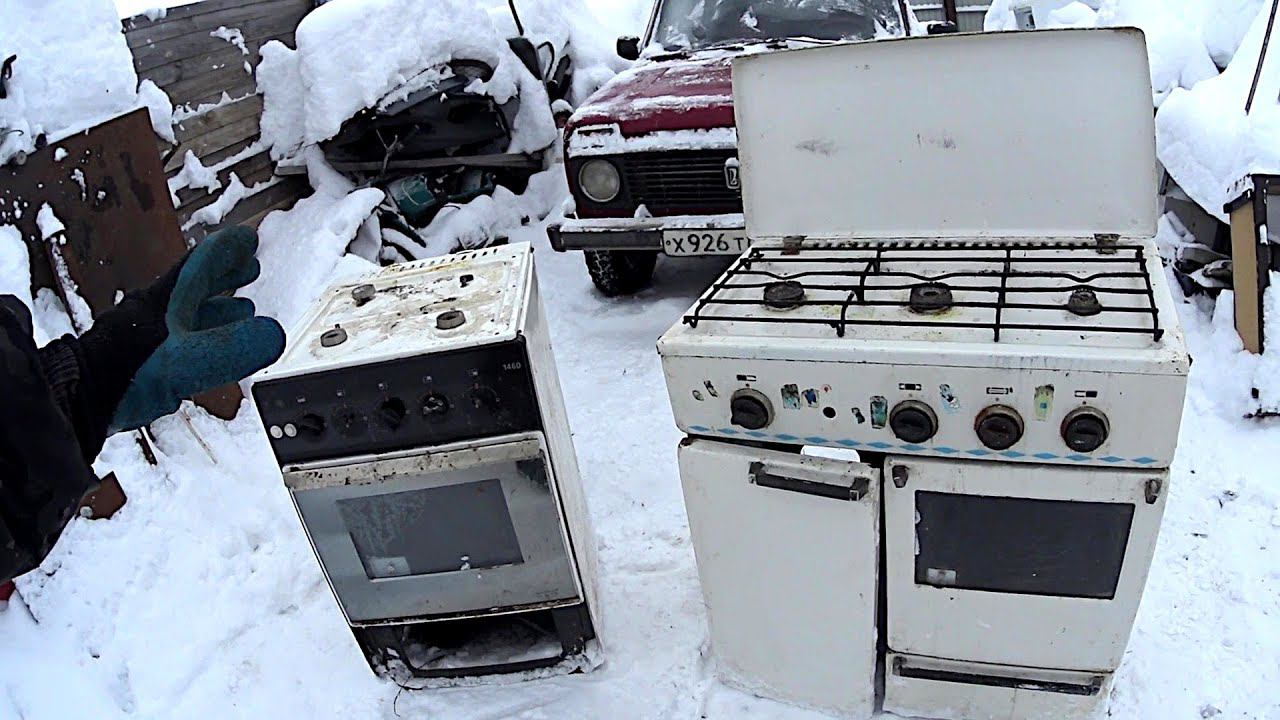 Вывоз газовых плит с утилизацией в Черняховске в октябре
