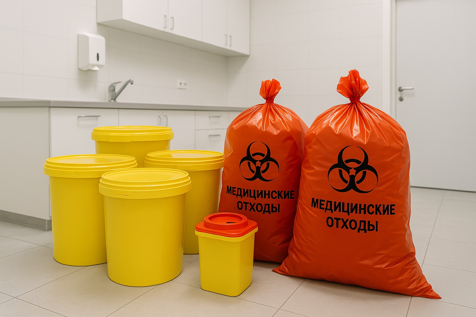 Утилизация медицинских и биологических отходов в Черняховске – вывоз, сбор, лицензия, цены от 13 руб. – ПроМусор